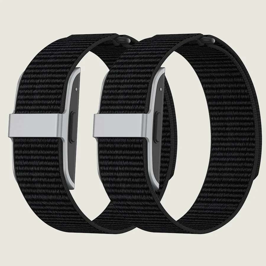 BlackPro black woven nylon loop replacement strap for Hume Band 1.0